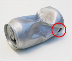 How to make a ventilation hole for a weed pipe